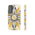 Sunshine Bloom Mosaic - Impact Resistant Phone Case Samsung Galaxy S21 FE Matte